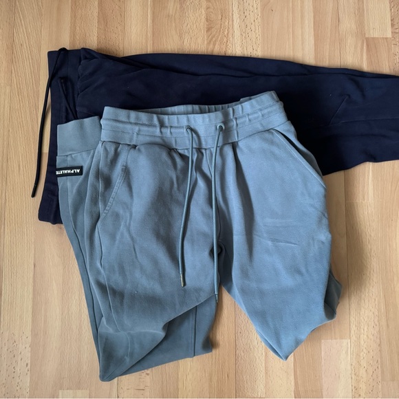 Bundle of 2 Alphalete Women’s Jogger Pants, - Black and Gray, Size: Small - Picture 5 of 16